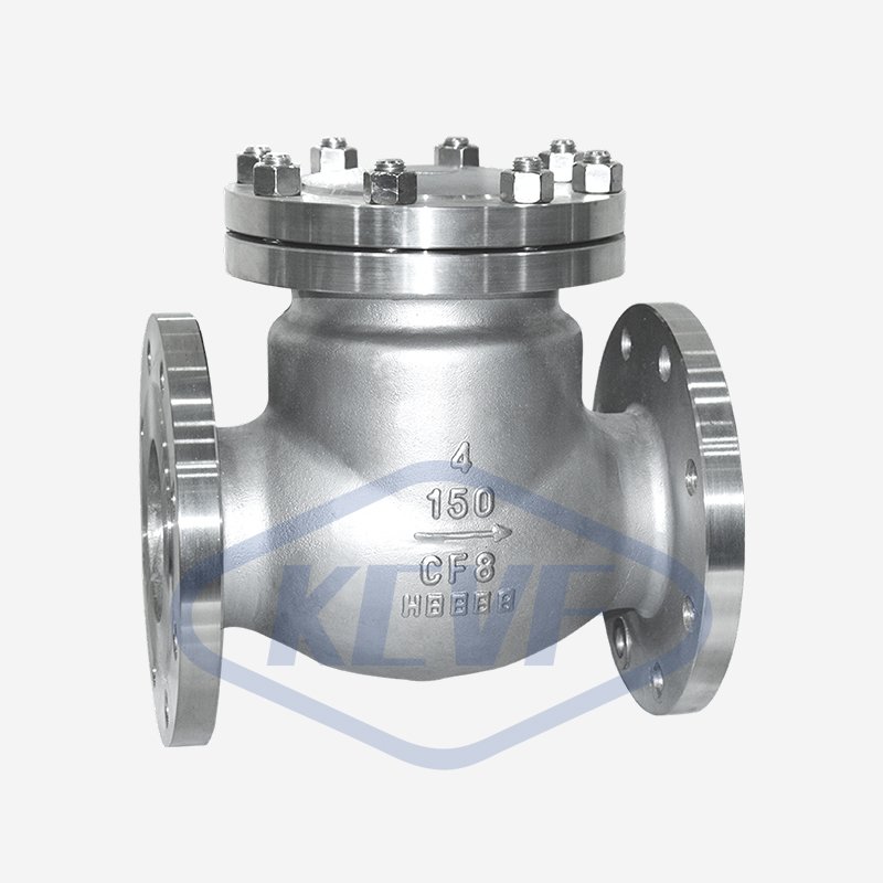 美標法蘭止回閥